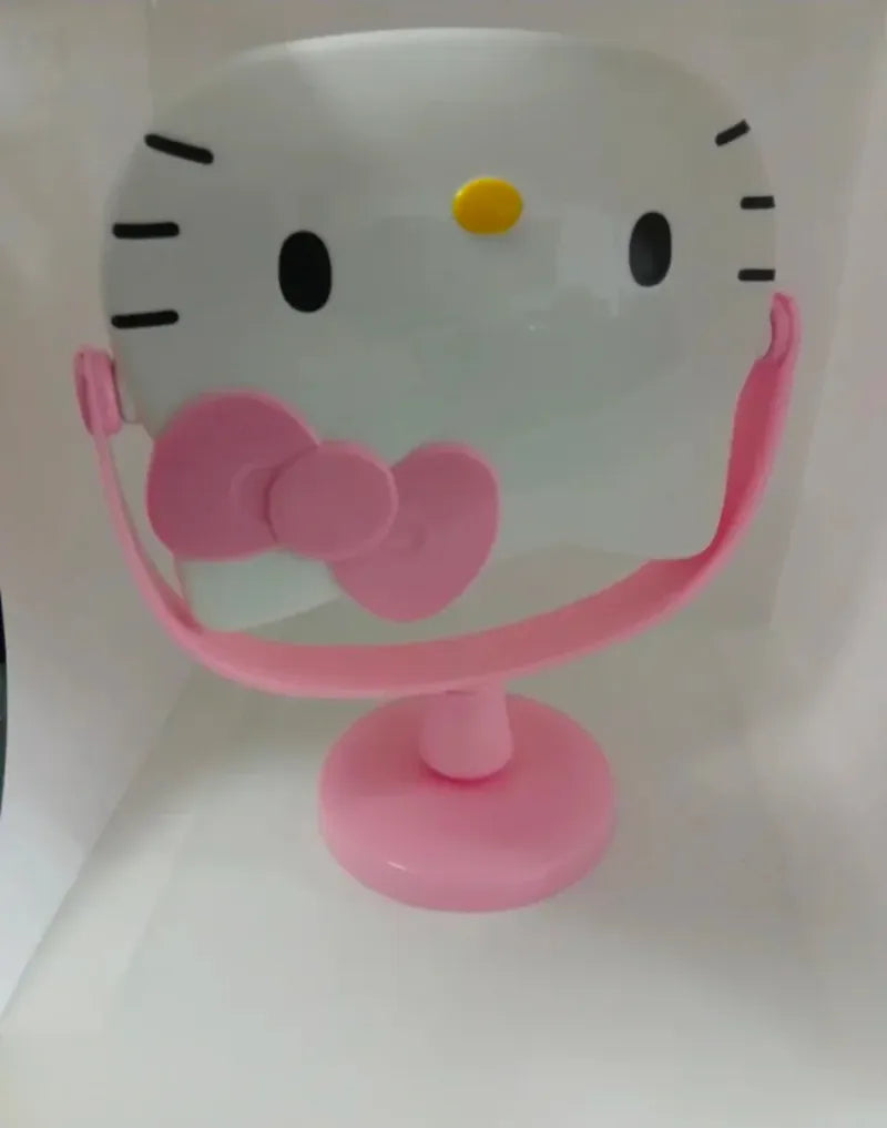 Espejo Hello Kitty Rosa y Blanco
