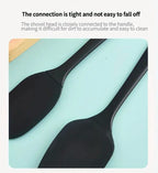 Juego 6 Utensilios Cocina Silicona Negro