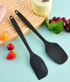 Juego 6 Utensilios Cocina Silicona Negro