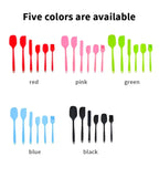 Juego 6 Utensilios Cocina Silicona Negro