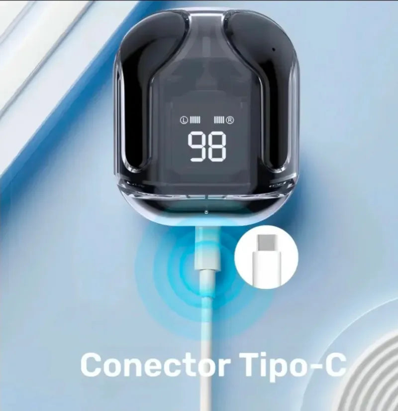 Auriculares TWS Bluetooth 5.4 Azul
