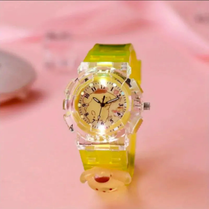 Reloj Sanrio Amarillo LED