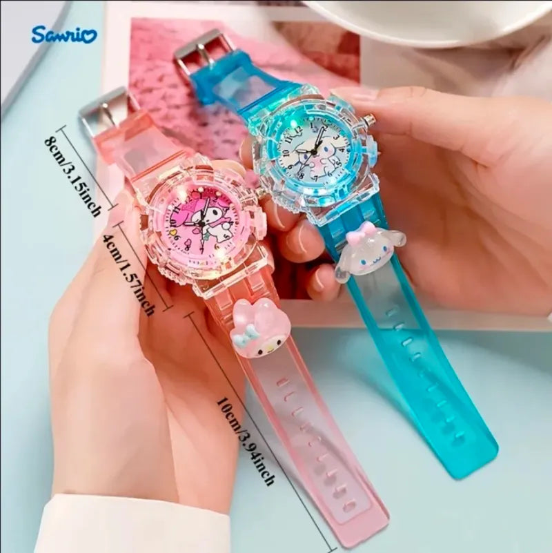 Reloj Sanrio Amarillo LED