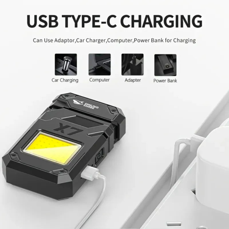Encendedor Eléctrico Doble Arco SHARK
