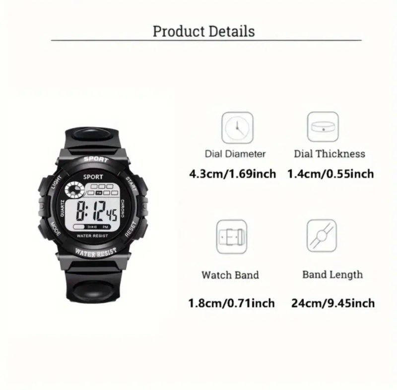 Reloj Deportivo Digital Colores Surtidos
