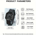 Relojes Cuadrados IRANDY (4 Piezas)