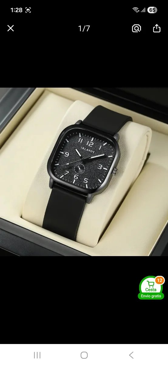 Relojes Cuadrados IRANDY (4 Piezas)