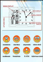 Reloj SANDA Deportivo Unisex Negro