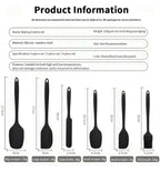 Set 6 Utensilios Cocina Silicona Variedad Colores