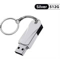 Memoria USB 512GB Plata