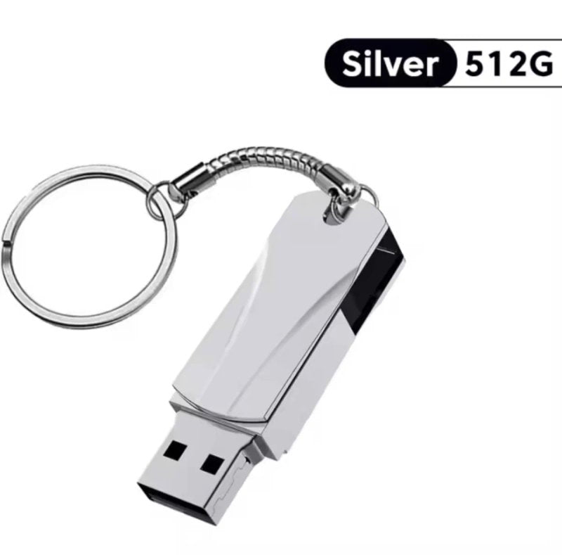 Memoria USB 512GB Plata