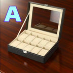 Caja Organizadora para 10 Relojes Negra