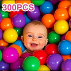 300 Bolas para Piscina Infantil Color Caramelo.