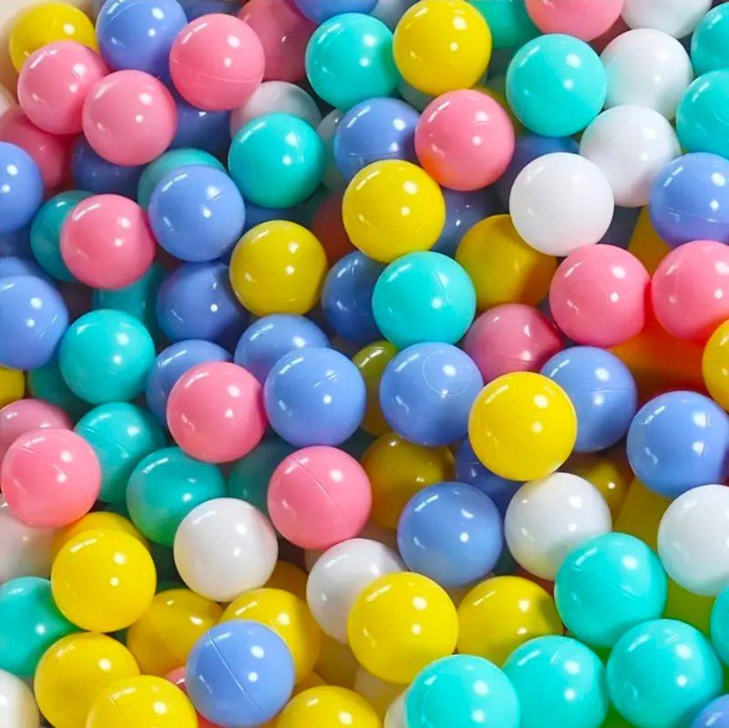 205 Bolas Piscina Color Macarrón