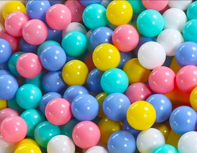 205 Bolas Piscina Color Macarrón