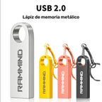 Memoria USB 2.0 RAMMIND 64GB/32GB Metálica