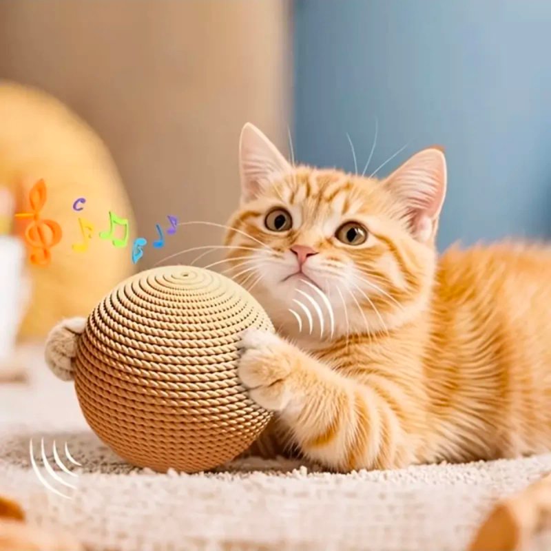 Pelota Sisal para Gatos