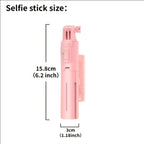 Trípode selfie retráctil c/mando
