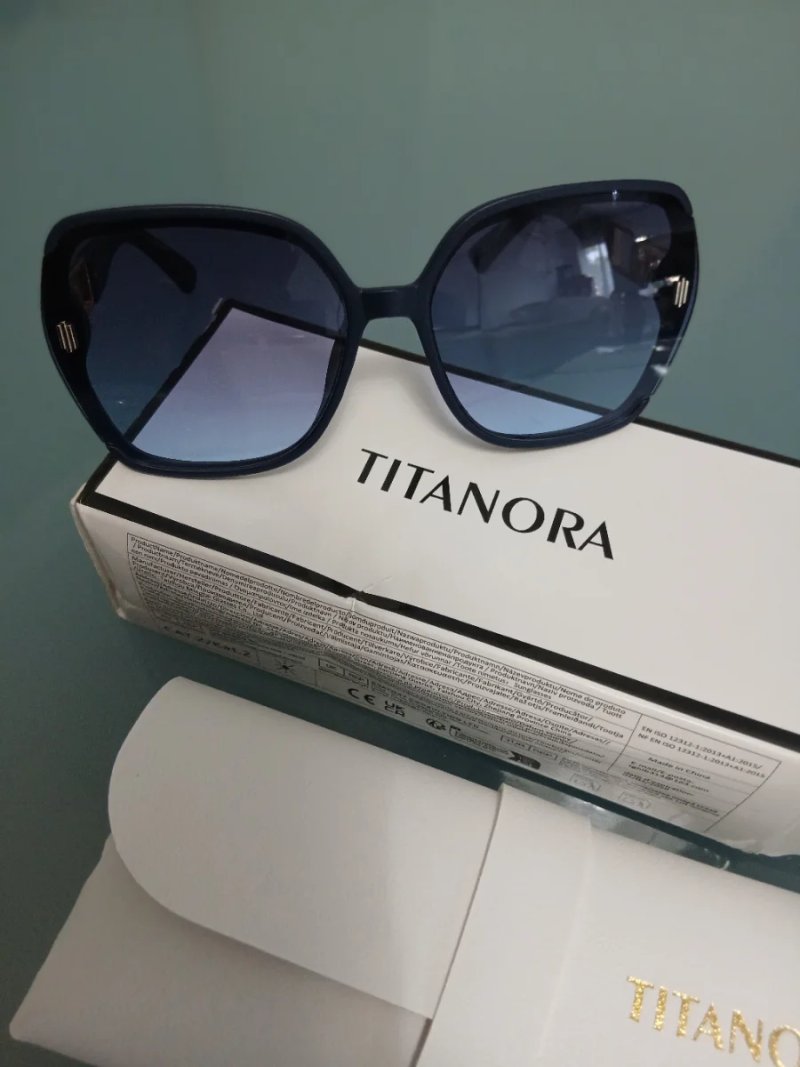 Gafas de Sol Lujo Mujer TITANORA Beige/Rosa, Negra