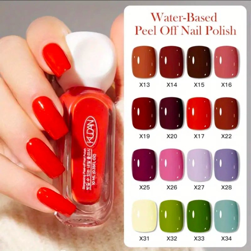 Esmalte de Uñas KUDAN Peel Off todos los colores