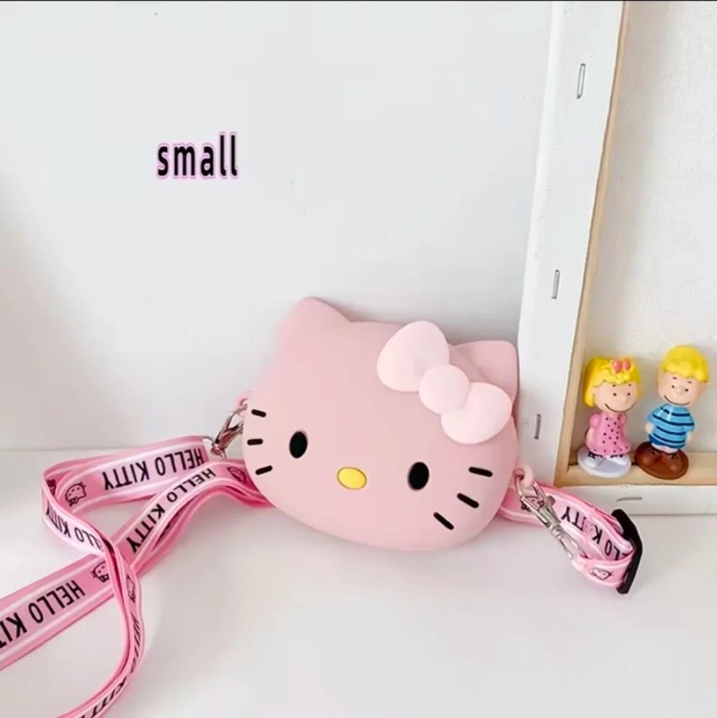 Bolso Hello Kitty Rosa Silicona