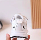 Zapatillas Blancas Unisex Talla 25