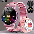 Smartwatch ERUN Pantalla Redonda 1.50 Rosa ó Negro