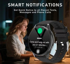 Smartwatch ERUN Pantalla Redonda 1.50 Rosa ó Negro