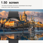 Smartwatch ERUN Pantalla Redonda 1.50 Rosa ó Negro