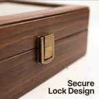 Caja para 12 Relojes con Ventana Transparente
