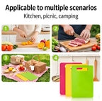 Juego 3 tablas cortar cocina plásticas