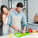 Juego 3 tablas cortar cocina plásticas
