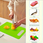 Juego 3 tablas cortar cocina plásticas