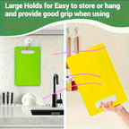 Juego 3 tablas cortar cocina plásticas