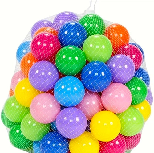 100 Bolas Plásticas para Piscina 7cm