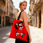 Bolsa Tela Diseño Mafalda Reutilizable en 2 modelo