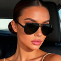 Gafas de Sol Unisex Elegantes Tipo Aviador Cat.3