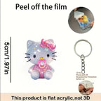 Llavero Hello Kitty Acrílico 2D