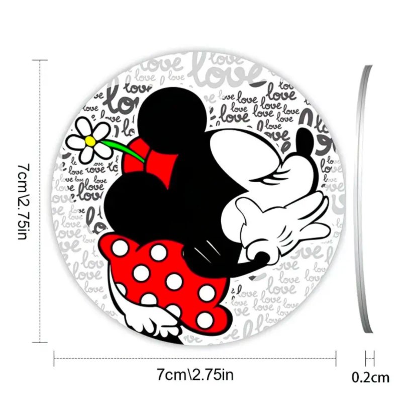 Juego 2 Posavasos Mickey y Minnie Amor