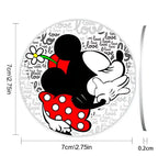 Juego 2 Posavasos Mickey y Minnie Amor