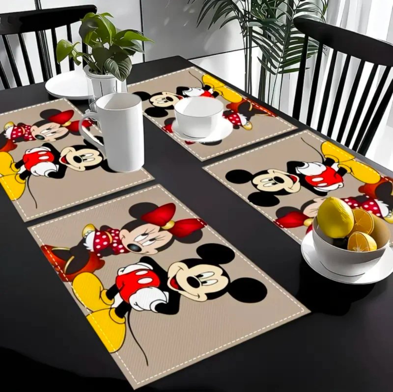 Mantel individual Mickey y Minnie Disney