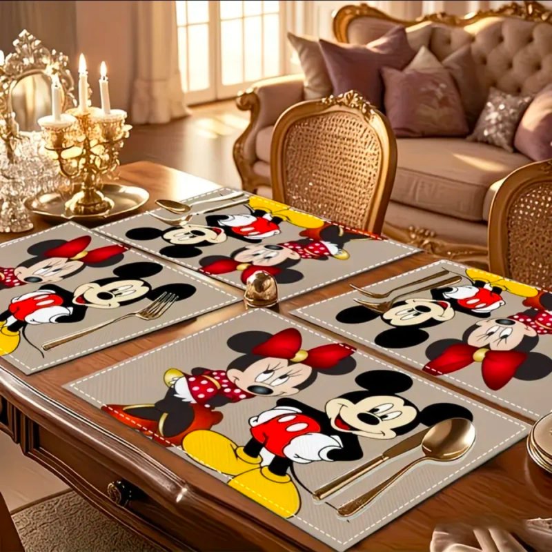 Mantel individual Mickey y Minnie Disney